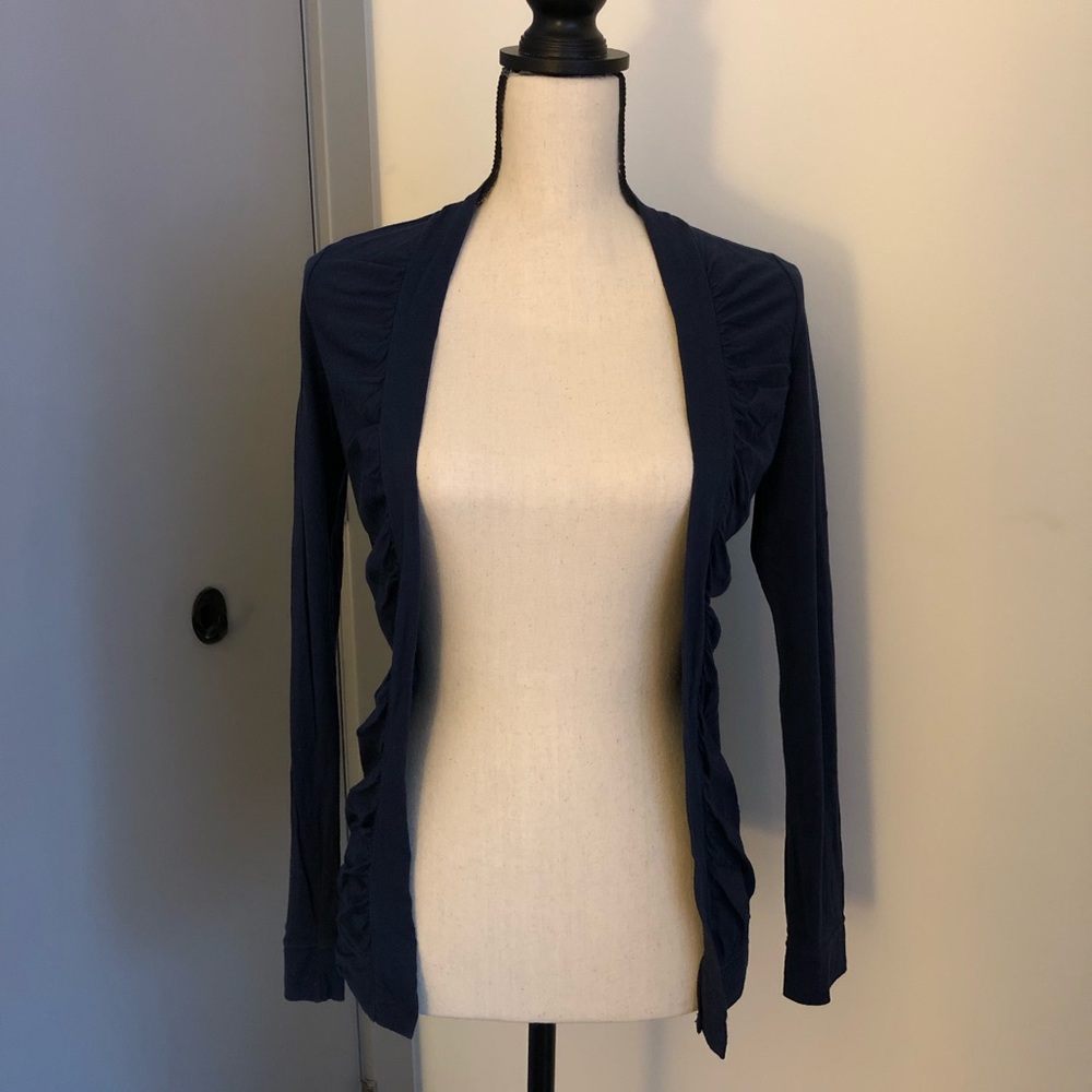 ⚡️SALE⚡️Urban Outfitters cotton+wool cardigan in navy